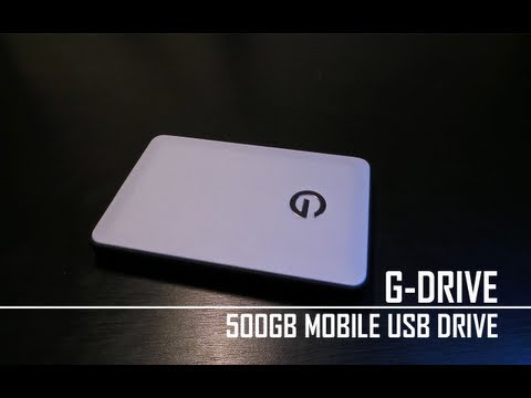 how to use a g drive mobile usb