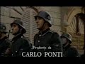 l'inizio del film con le immagini di san pietro, ponte sant'angelo, chiesa della pace e il tragitto del reparto delle ss da via 4 fontane a via rasella (1973).