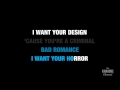 Lady Gaga – Bad Romance Karaoke