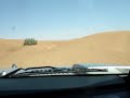 Driving the Sand Dunes in Dubai