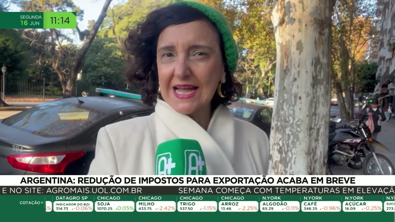 Argentina: redução de impostos para exportação acaba em breve