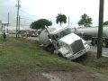 12-5-2009 Fuel tanker truck in ditch