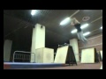 Parkour indoors at Palais de Sport