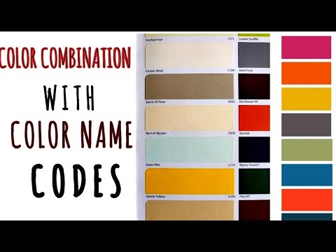 Asian paints color card