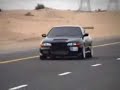 Black Nissan Skyline R32 GTR Idling and Then Being Driven Ha