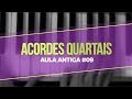 Arranjos arrasadores de teclado piano com acordes quartais!