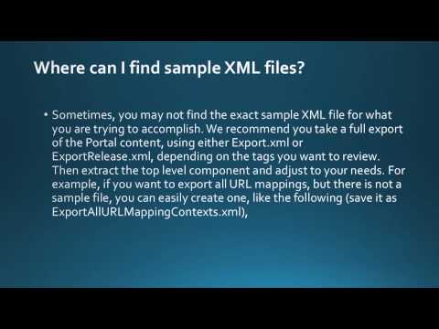 how to locate vendor xml file