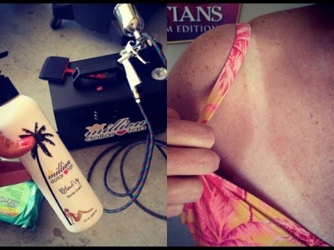 how to get a spray tan off quickly