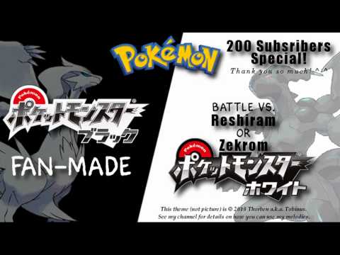 pokemon black and white zekrom vs reshiram