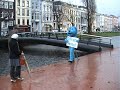 Postbankleeuw wordt gebooberd