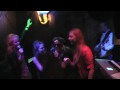 Fleur, Noor, Merel & Annelies@Stiels with Cosmic Girl (Singalong november 2009 Stiels Haarlem)