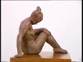 Act of Naked Woman (Oxidized Bronze) - Mart�n Duque