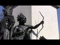 Joesph Brant Memorium Statue in Victoria Park Brantford