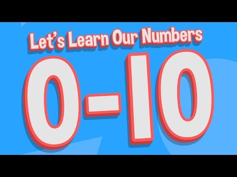 Let's Learn Our Numbers 0-10 | Counting Song for Kids | Jack Hartmann Writing Numbers