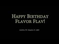 happy birthday flavor flav!
