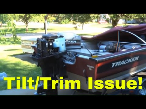 Power Tilt Trim Fix on Mercury 60HP Outboard