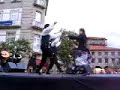 galician traditional folk dance: muiñeira do chao