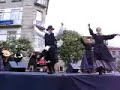 galician traditional folk dance: muiñeira do chao