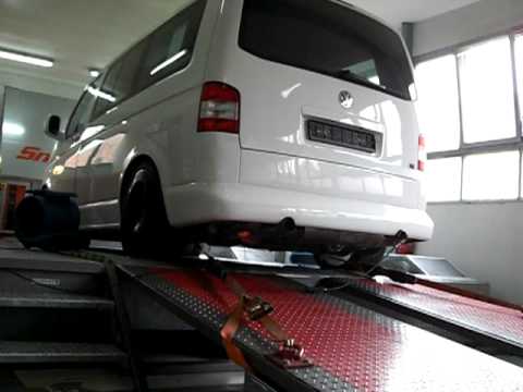 Volkswagen T5 van with 558PS YouTube Preview Image
