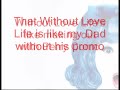 Without Love karaoke Hairspray