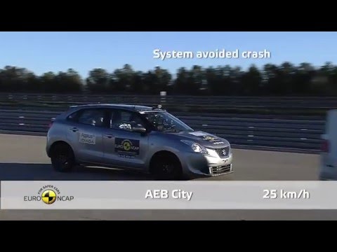 Euro NCAP Crash Test of Suzuki Baleno 2016
