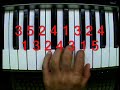Get Piano Lesson 6 (Part One) Left Hand Finger Patterns