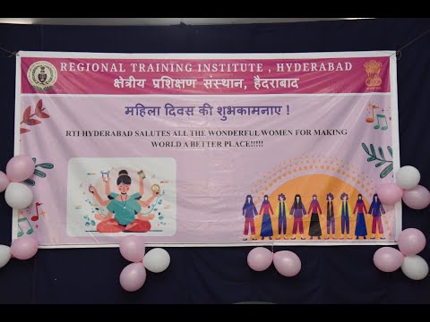 International Women's day Celebrations conducted by RTI