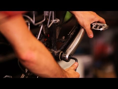 how to fit crankset