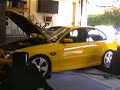 Holden HSV Supercharged SV6000 dyno run