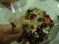 Thai Food Cooking : Yum Woonsen (Bean Thread Noodles Spicy and Sour Salad)