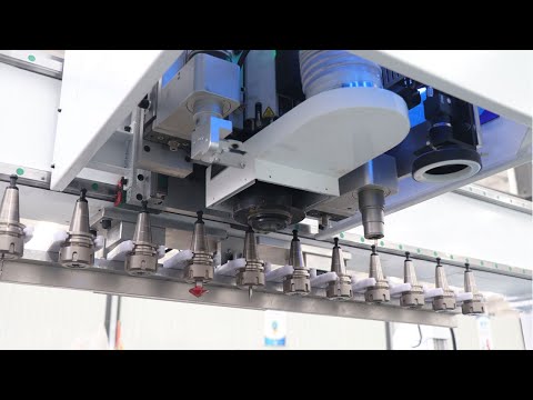 2023 Best ATC CNC Router with Oscillating Knife Cutter