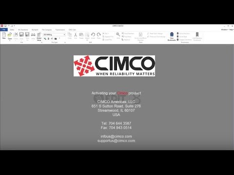 Installing CIMCO's Software Manager and Editor