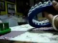 Tejiendo en Telares - Loom Knitting - Parte 1