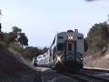 Metrolink Trains going In and out of Tunnels Santa Clarita