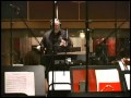 Recording of the soundtrack for 