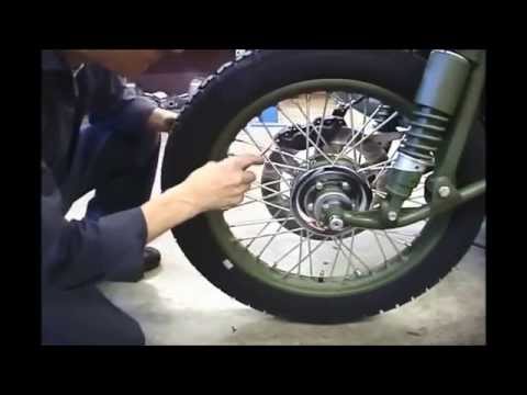 Как заменить спицы на мотоцикле