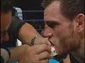 Joslin vs Fitch headbutt & timeout Joslin vs Fitch headbutt & timeout