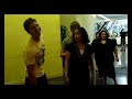 Van Hansis & Jake Silbermann w/ Fans @ the Emmy Rehearsal