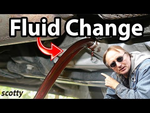 how to drain transmission fluid pt cruiser