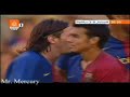 Barcelona vs Hibernian  - Pedrito goal