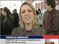 Marcha da indigna��o 85.000 professores