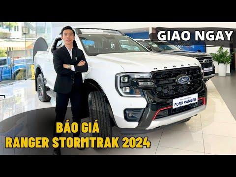 SOI CHI TIẾT RANGER STORMTRAK 2024 MÀU TRẮNG TAO NHÃ - GIÁ LĂN BÁNH MỚI NHẤT CỰC TỐT XE GIAO NGAY