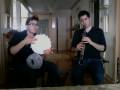Latsouda and Lala playing Hpeirotika on Defi and Klarino