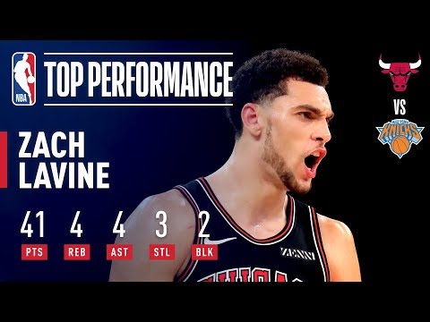 Video: Zach LaVine Records NEW Career High 41 Points! | November 5, 2018