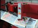 Saddle Sticher and inline 3 knife trimmer