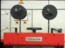 Saddle Sticher and inline 3 knife trimmer