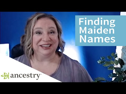 video-linktoworks-Finding Women's Maiden Names | Featuring Crista Cowan,...