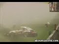Porsche crashes into porsche causes insane flames