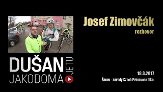 Proč Josef Zimovčák šlape i v zimě na kole v sandálech? Dozvíte se v tomto rozhovoru.