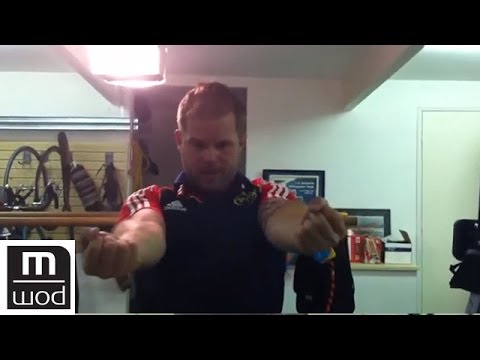 mobility - Best shoulder mob ever External Rotation in Flexion Front Rack Rescue, Bench Torque.